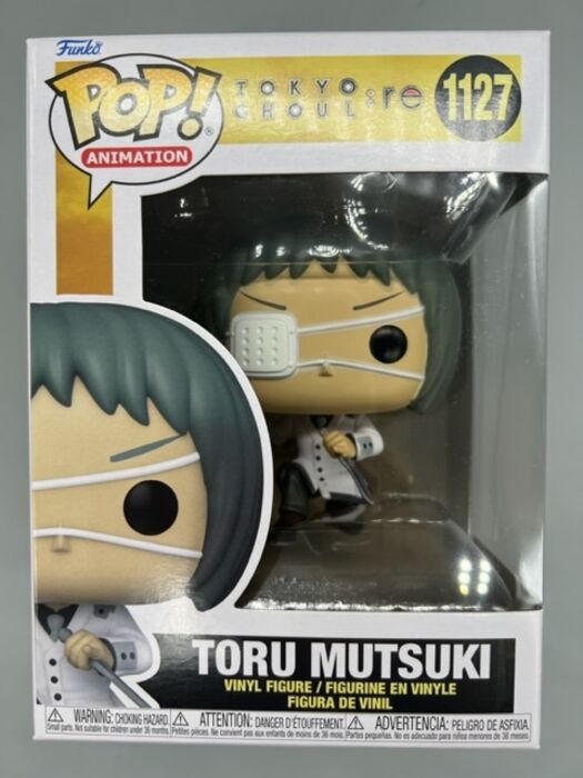 1127 Toru Mutsuki - Tokyo Ghoul: Re - Brand New Funko POP in Protector