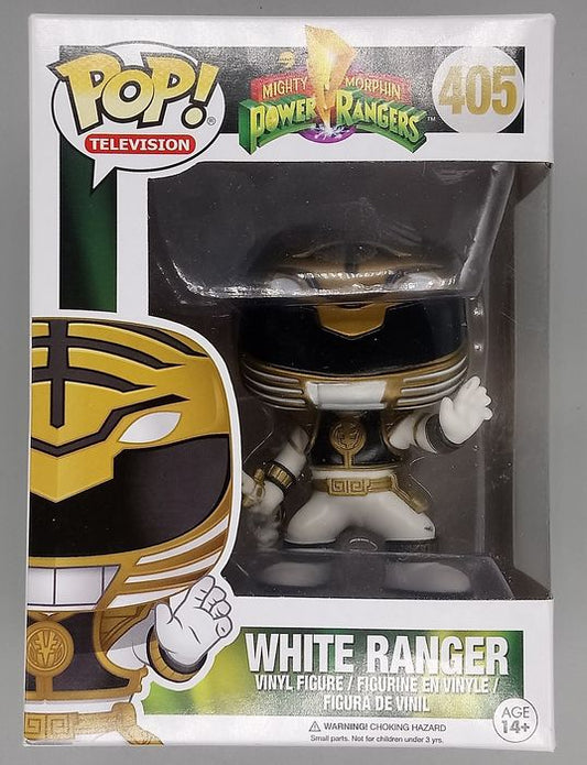 405 White Ranger (Action Pose) - Power Rangers Funko POP