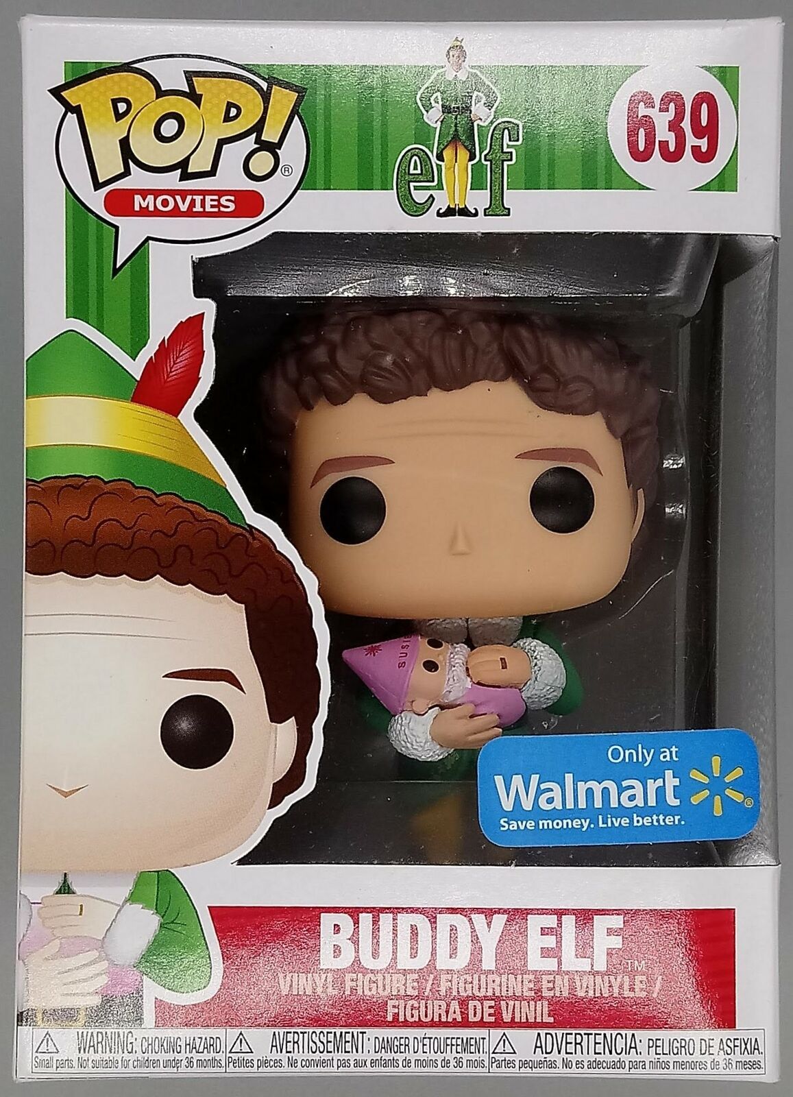 639 Buddy Elf (w/ Baby) - Elf Funko POP Funko