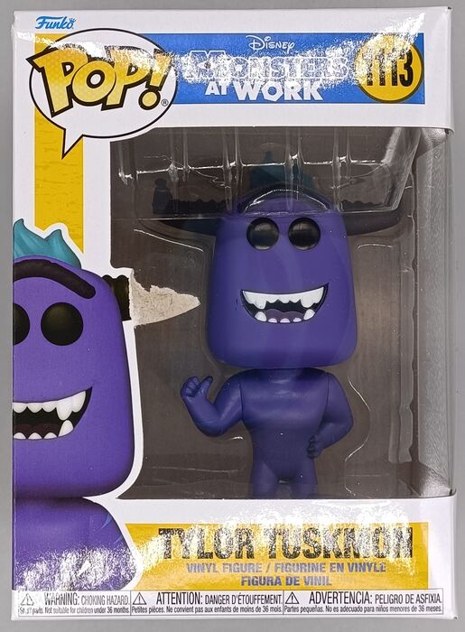 1113 Tylor Tuskmon - Disney Monsters at Work - Box Damaged Funko POP Funko