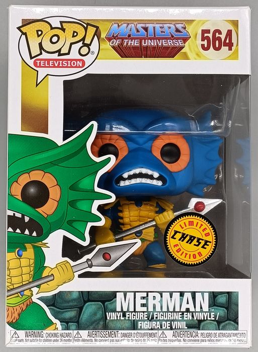 564 Merman (Blue) - Chase - Masters Of The Universe Funko POP Funko