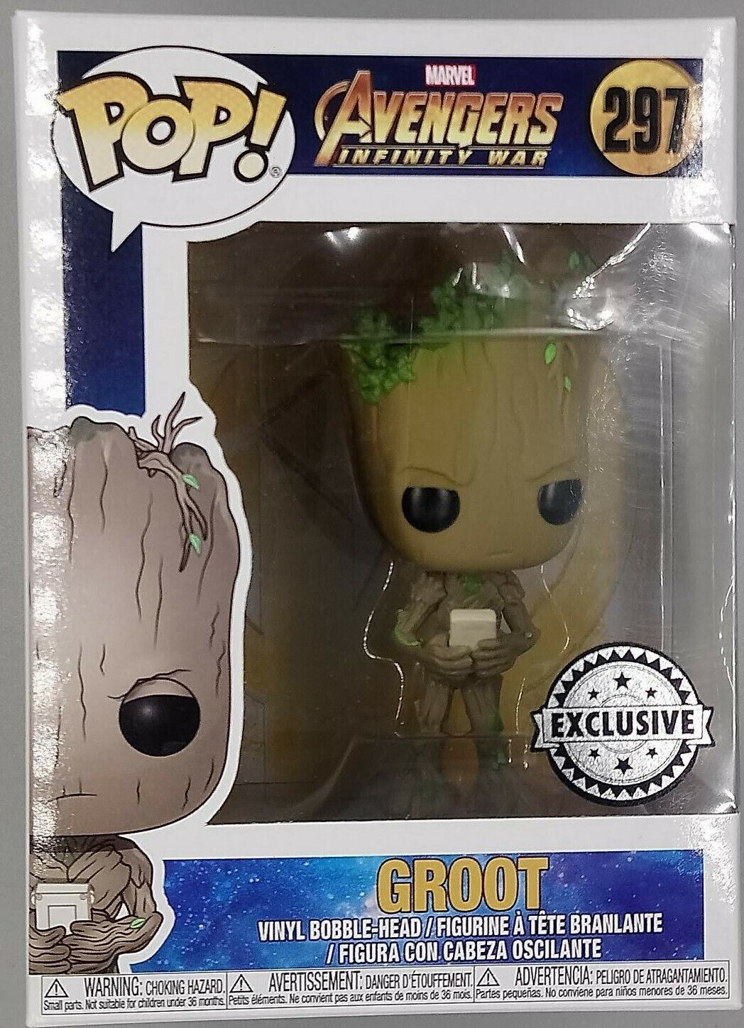 297 Groot (w/ Game) - Marvel Avengers Infinity War Funko POP Funko
