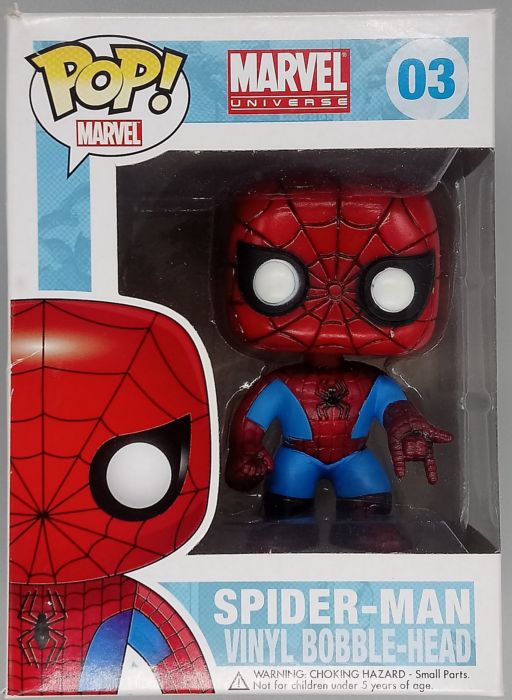 03 Spider-Man - Marvel - Box Damaged Funko POP Funko