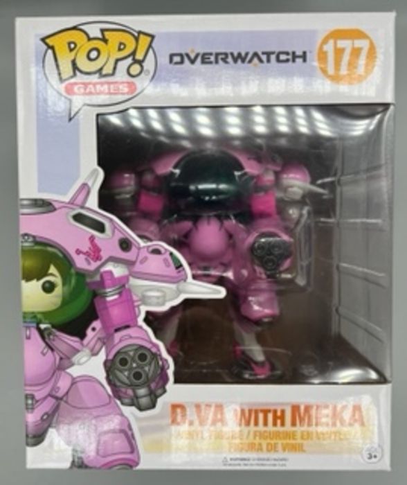 177 D.Va with MEKA - 6 Inch - Overwatch - Box Damaged Funko POP FanofThings.co.uk