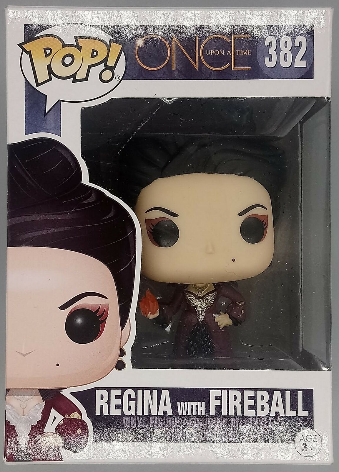382 Regina with Fireball - Once Upon a Time Funko POP - Box Damaged Funko