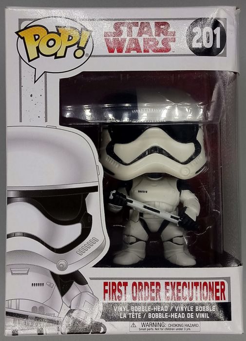 201 First Order Executioner - Star Wars - Box Damaged Funko POP Funko