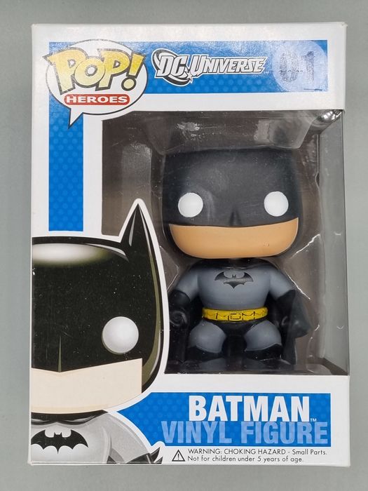 01 Batman (DC Universe) - Box Damaged Funko POP Funko
