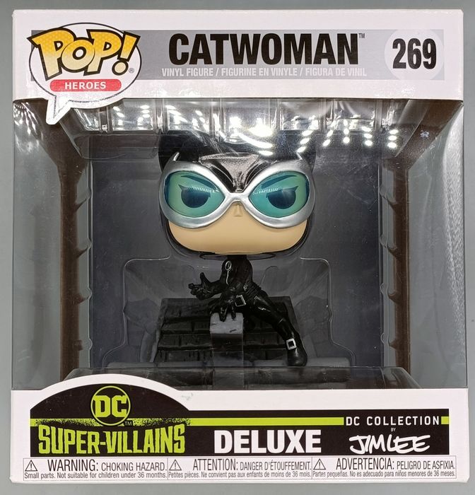 269 Catwoman - Deluxe Jim Lee - DC Super-Villains Funko POP Funko