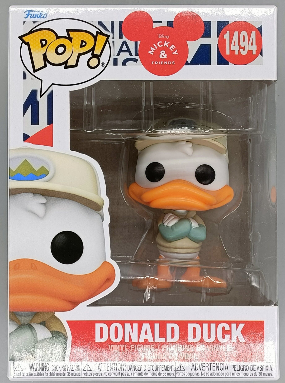 1494 Donald Duck - Disney Mickey & Friends - Box Damaged Funko POP Funko