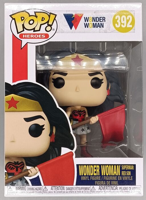 392 Wonder Woman (Superman: Red Son) DC 80th Anniversary Funko POP