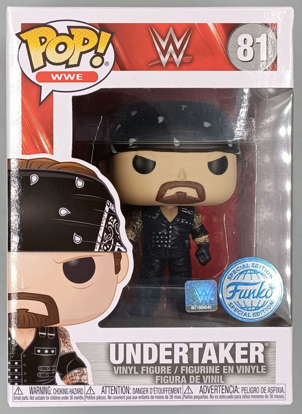 81 Undertaker (Boneyard) - WWE Funko POP - Brand New Funko