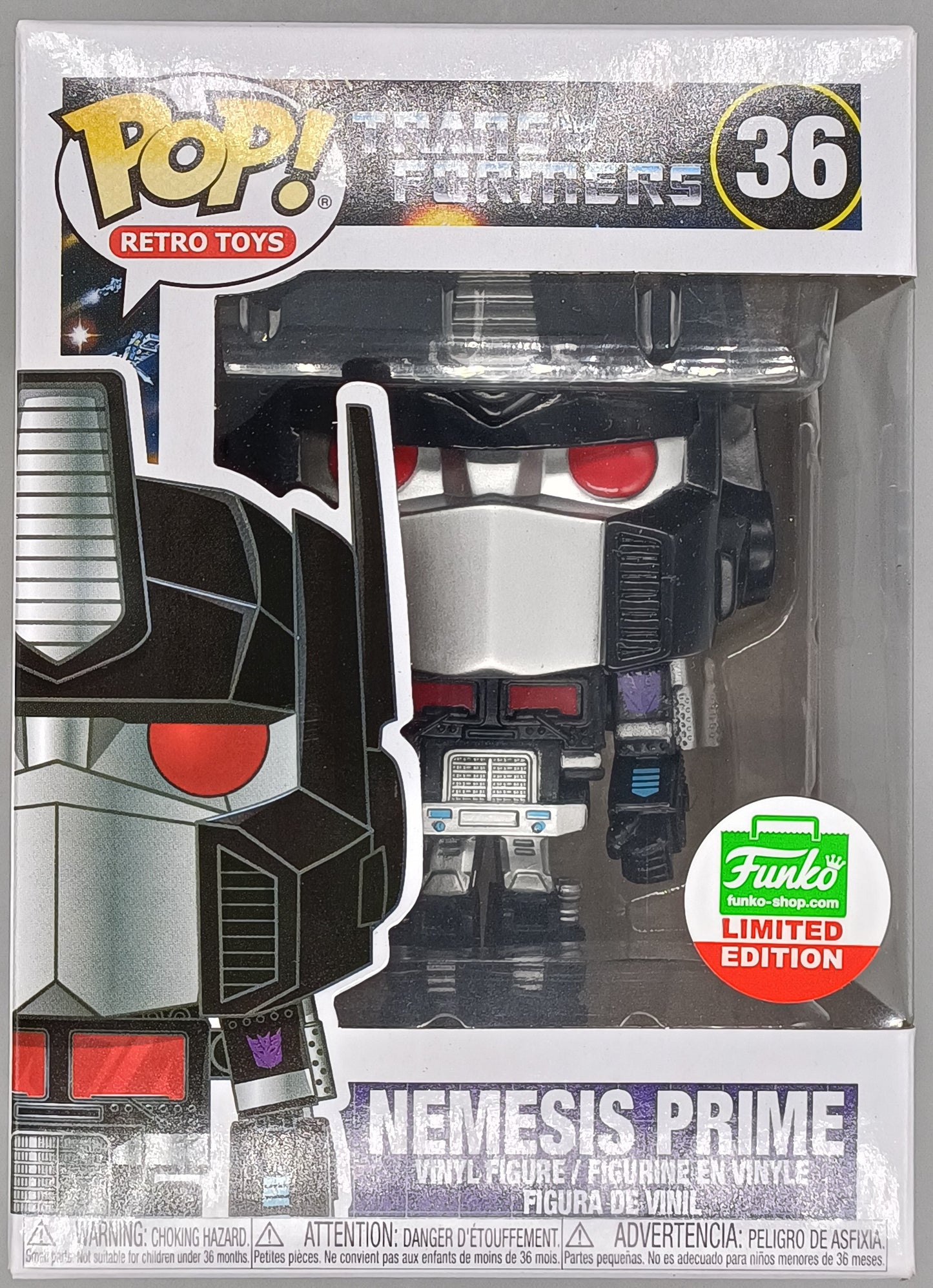 36 Nemesis Prime - Transformers Funko POP