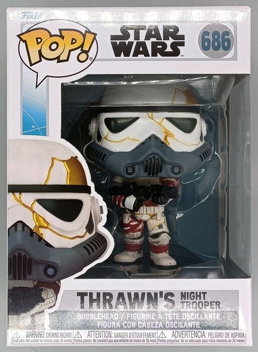 686 Thrawn's Night Trooper - Star Wars Ahsoka Funko POP - Brand New