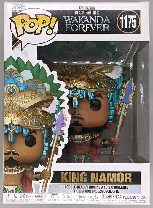 1175 King Namor - Marvel Wakanda Forever - Funko POP - Box Damaged Funko