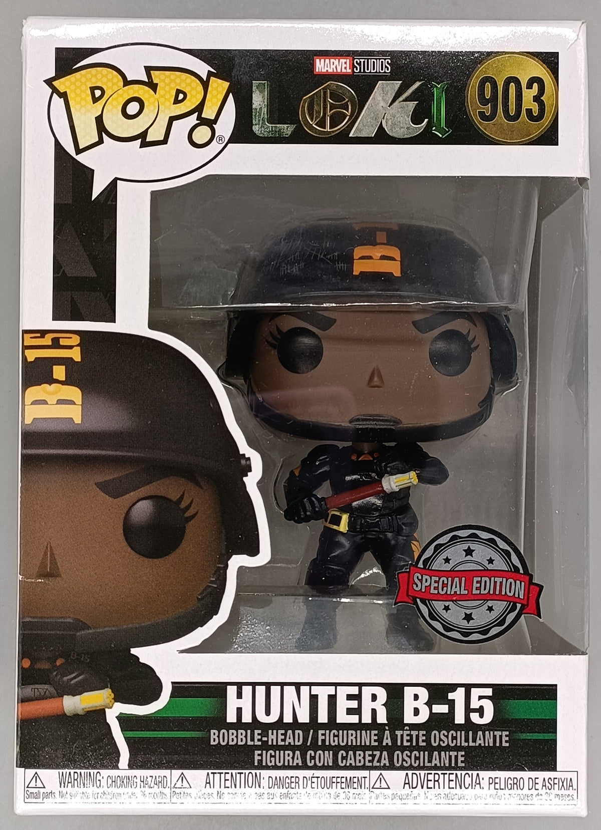 903 Hunter B-15 - Marvel Loki - Box Damaged Funko POP Funko