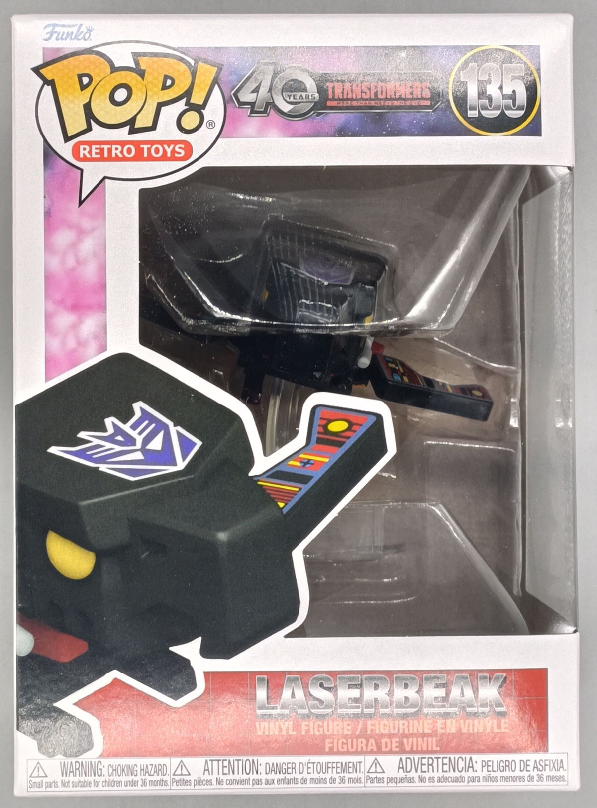 135 Laserbeak - Transformers: More Than Meets The Eye Funko POP - Brand New Funko