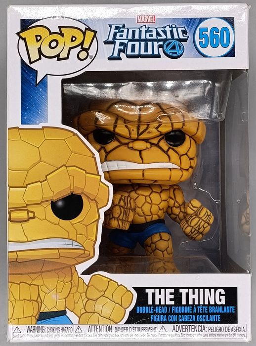 560 The Thing - Marvel Fantastic Four - Box Damaged Funko POP Funko