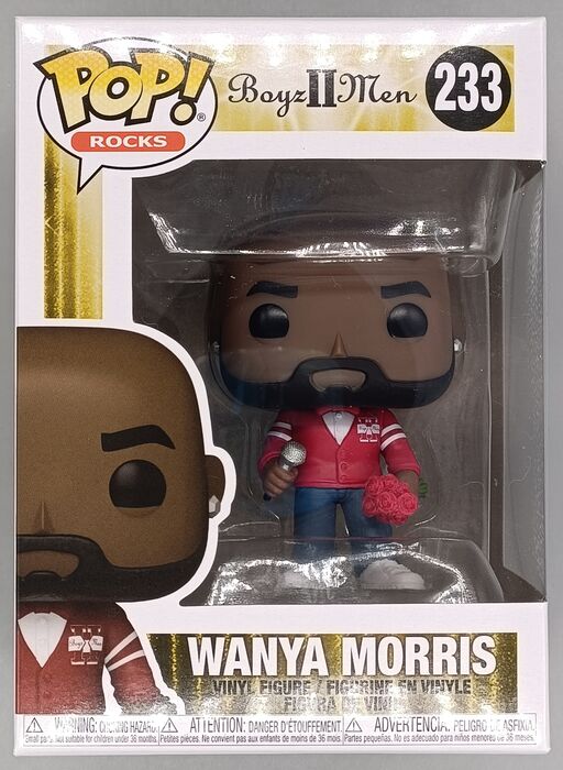 233 Wanya Morris - Rocks - Boyz II Men Funko POP Funko