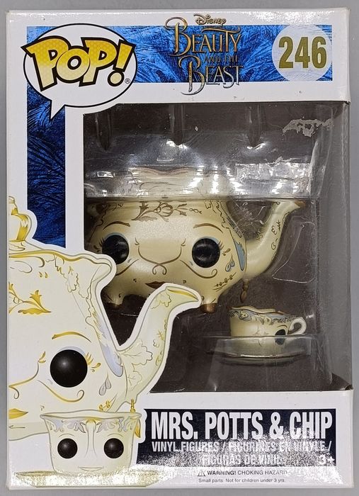 246 Mrs. Potts & Chip Disney Beauty And The Beast Funko POP - Box Damaged Funko