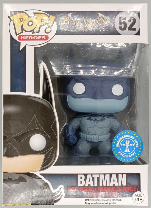 52 Batman (Detective Mode) DC - Batman Arkham Asylum Box Damaged Funko POP Funko