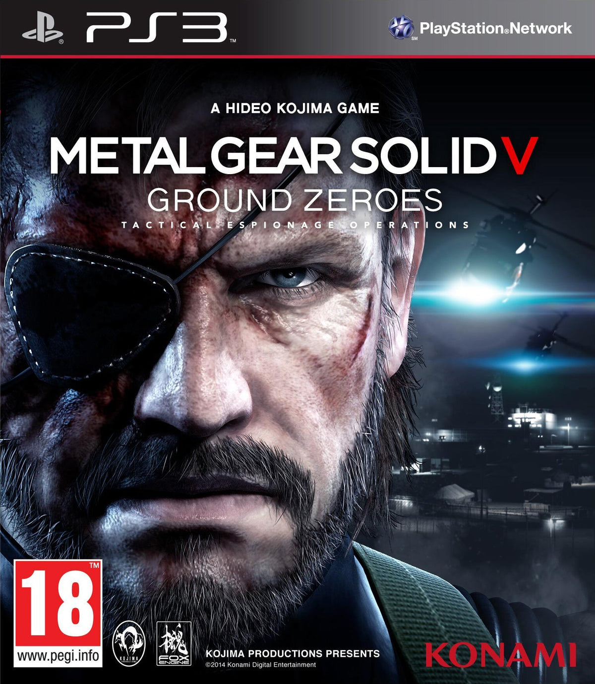 Metal Gear Solid V: Ground Zeroes for Playstation 3 (PS3) PlayStation