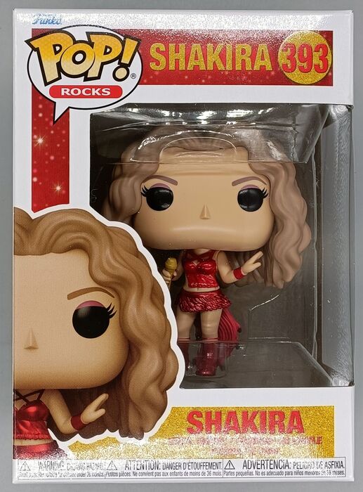 393 Shakira (Super Bowl) Metallic - Rocks Funko POP - Brand New Funko