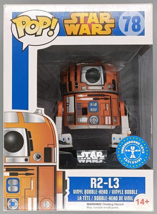78 R2-L3 - Star Wars - Box Damaged Funko POP Funko