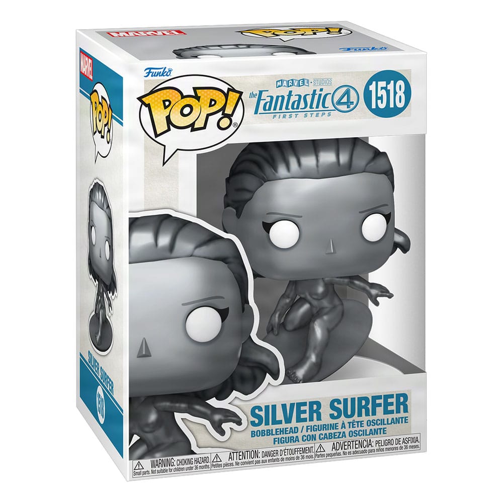 1518 Silver Surfer - Marvel The Fantastic 4: First Steps Funko POP - Brand New Funko