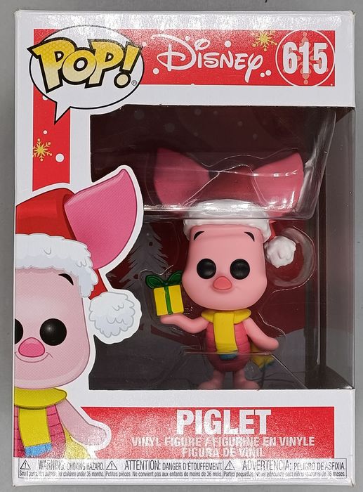 615 Piglet (Holiday) - Disney - Box Damaged Funko POP