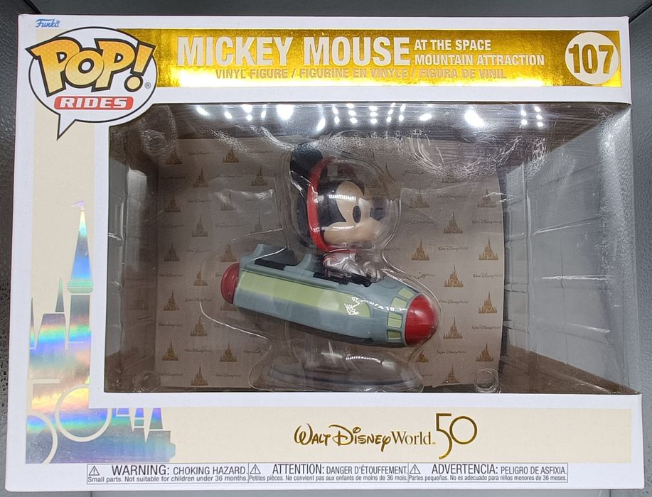 107 Mickey Mouse (Space Mountain Attraction) Rides Disney Funko POP Funko