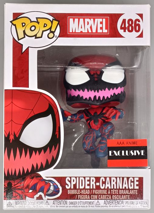 486 Spider-Carnage - Marvel Funko POP Funko