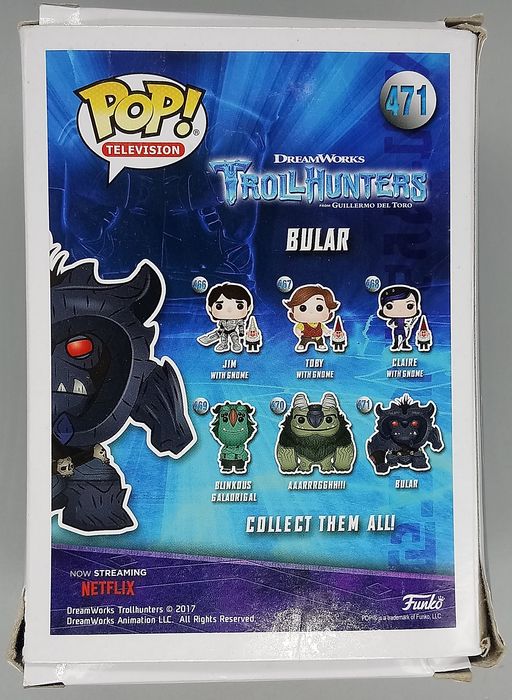 471 Bular - Trollhunters - Funko POP - Box Damaged