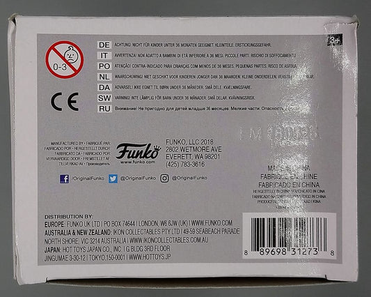 62 Nearly Headless Nick - Glow - Harry Potter - 2018 Box Damaged Funko POP
