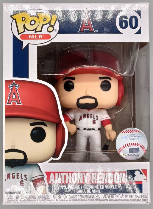 60 Anthony Rendon - MLB Baseball Los Angeles Angels Box Damaged Funko POP Funko