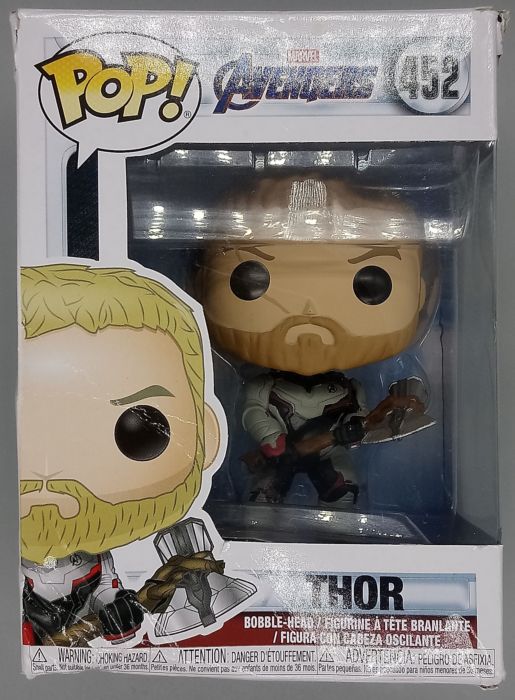 452 Thor (Team Suit) Marvel Avengers Endgame Box Damaged Funko POP Funko