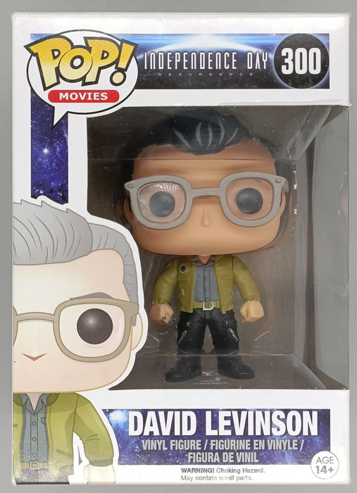 300 David Levinson - Independence Day 2 - Box Damaged Funko POP Funko