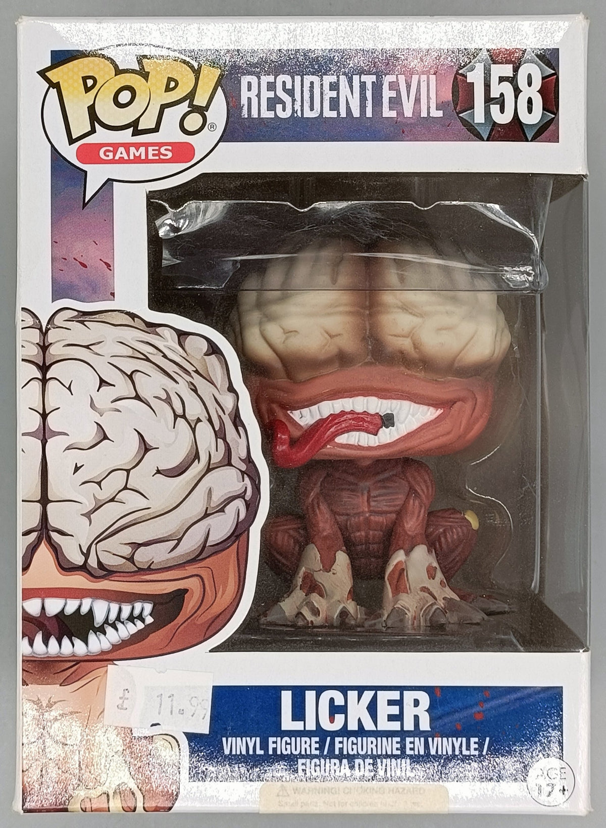 158 Licker - Resident Evil - Box Damaged Funko POP Funko