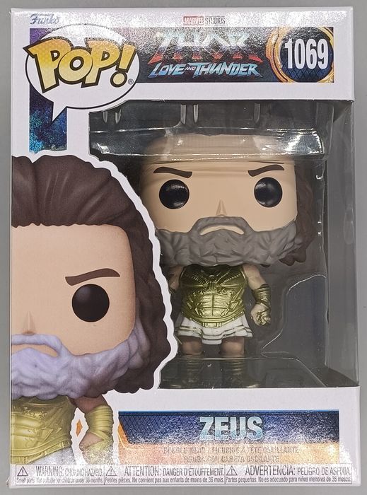 1069 Zeus - Marvel Thor Love and Thunder - 2022 Con Box Damaged Funko POP Funko