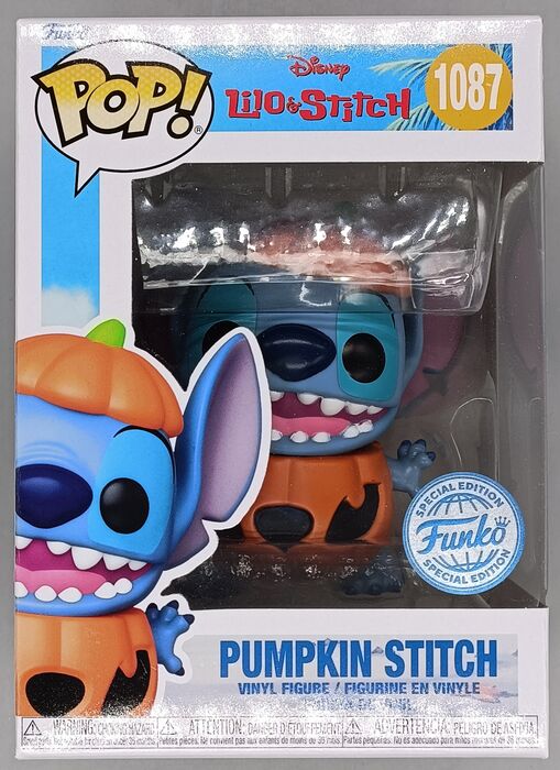 1087 Pumpkin Stitch - Disney Lilo & Stitch Funko POP Funko