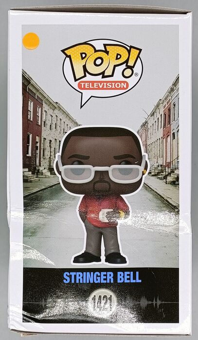 1421 Stringer Bell - The Wire - Box Damaged Funko POP