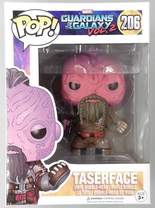 206 Taserface - Marvel Guardians of the Galaxy Box Damaged Funko POP Funko