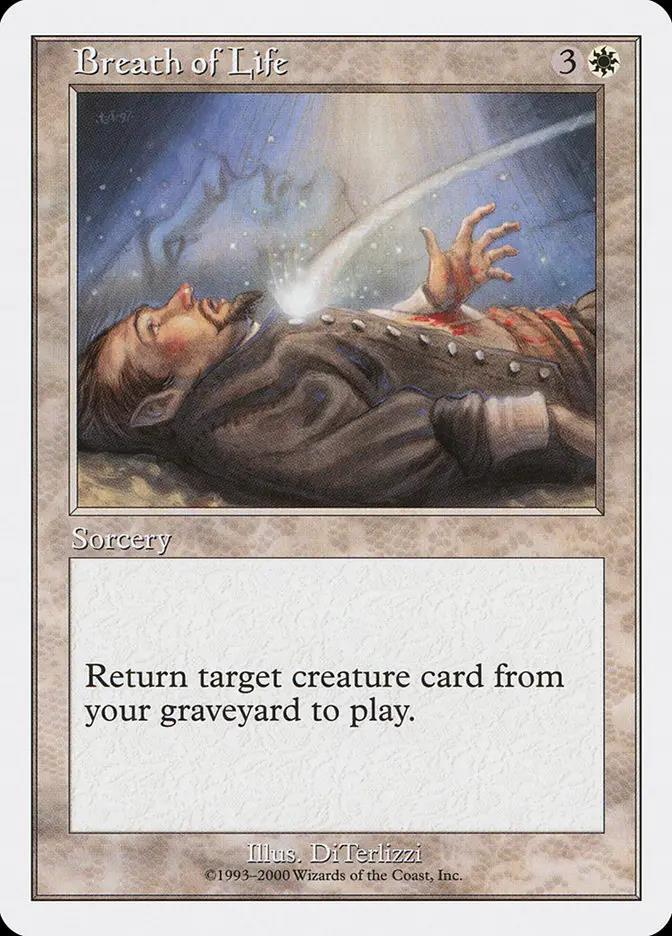 3 - Breath of Life - Starter 2000 - Normal - Magic: The Gathering Card