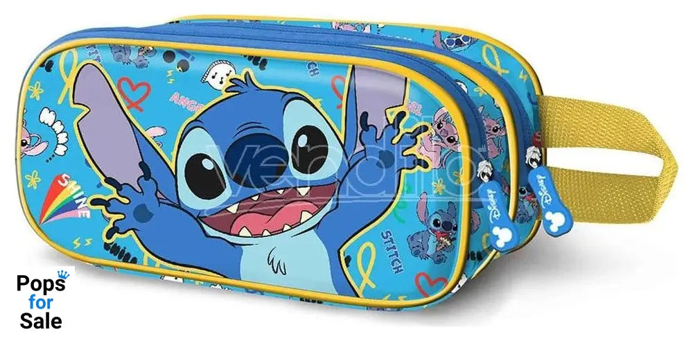 Lilo & Stitch 3D Double Pencil case Hello Blue