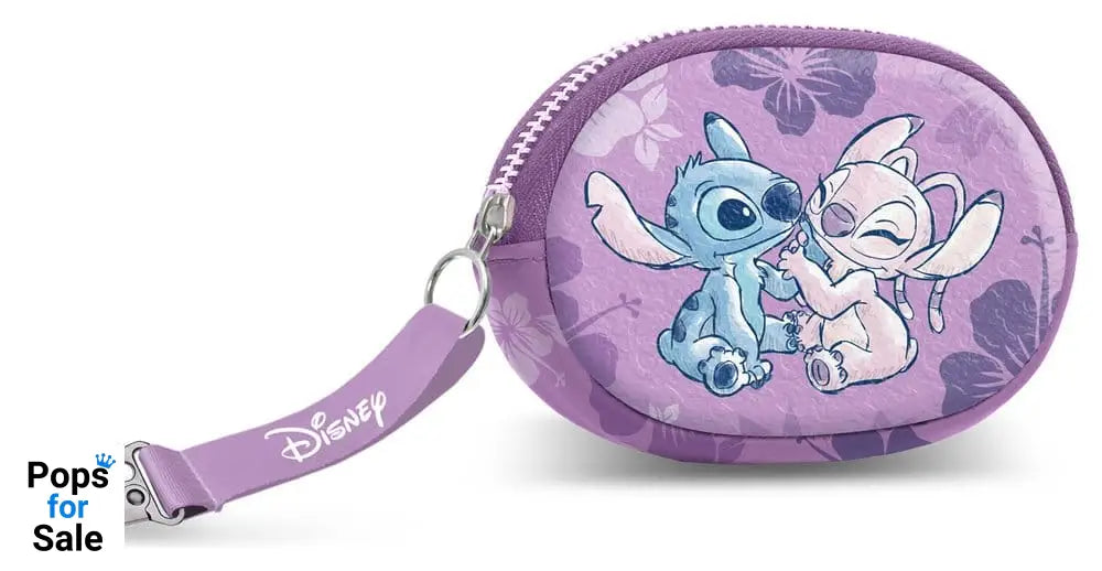 Lilo & Stitch Pill Coin Purse Stitch & Angel Pink