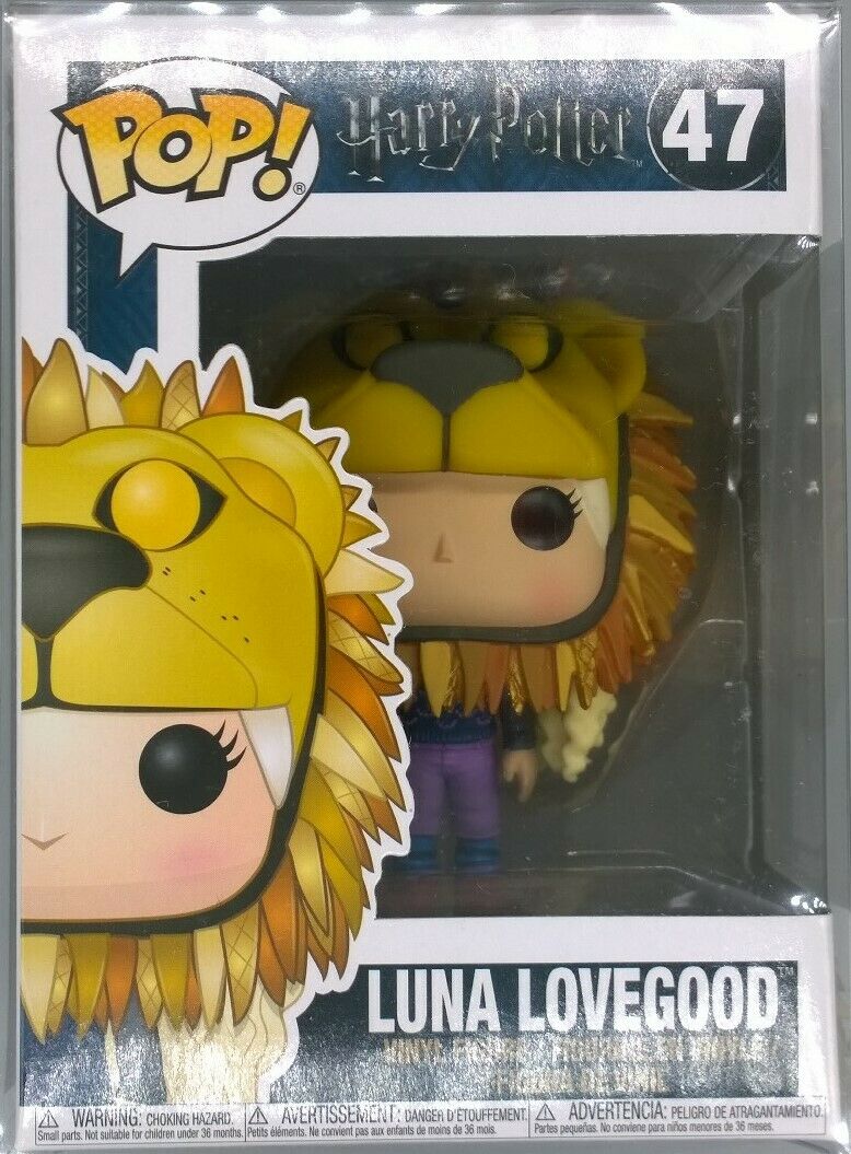 47 Luna Lovegood (w/ Lion Hat) - Harry Potter Funko POP Funko