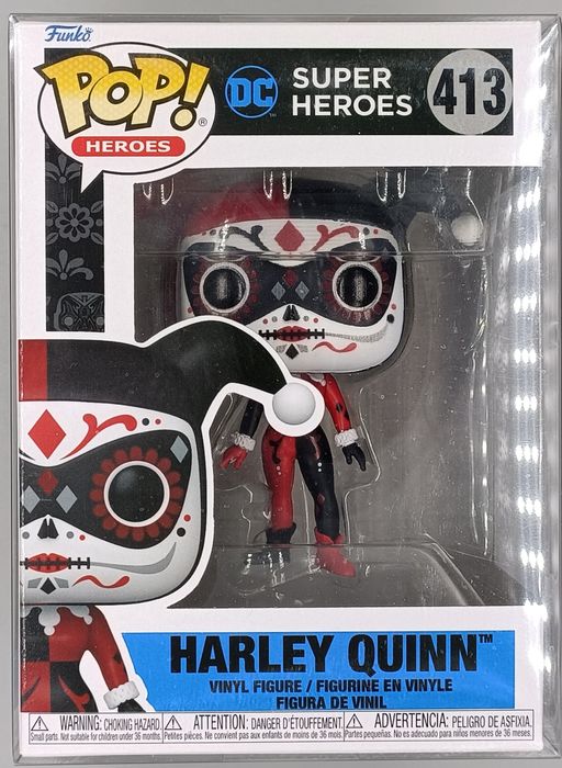413 Harley Quinn - DC Super Heroes - Dia De Los Funko POP Funko