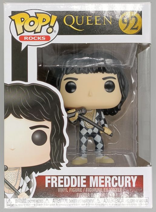 92 Freddie Mercury - Queen - Rocks - Box Damaged Funko POP Funko