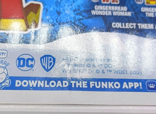 447 Gingerbread The Flash - DC Super Heroes Funko POP - Damaged Box
