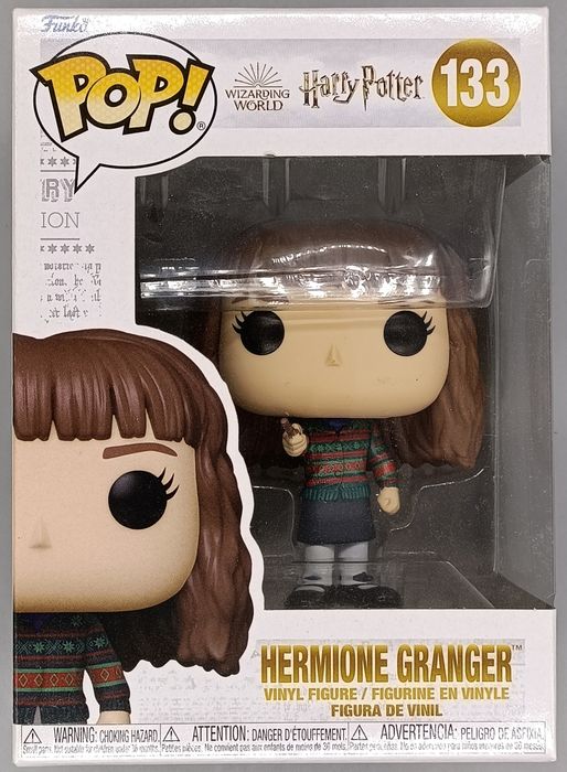133 Hermione Granger (w/ Wand) - Harry Potter Box Damaged Funko POP Funko