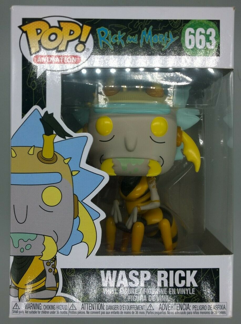 663 Wasp Rick - Rick and Morty Funko POP Funko